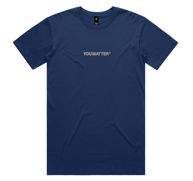 YOU MATTER MEN'S TEE - SCATTER DESIGN