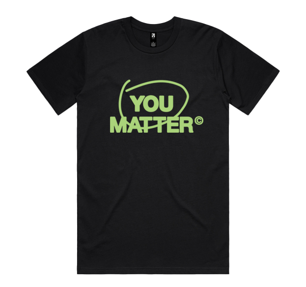 YOU MATTER MEN'S TEE - CIRCLE DESIGN