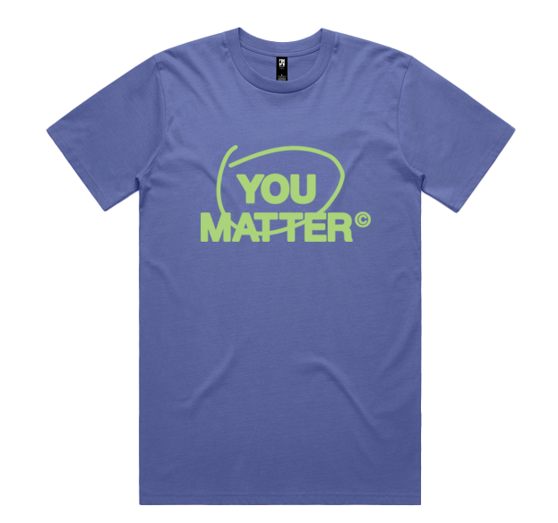 YOU MATTER MEN'S TEE - CIRCLE DESIGN