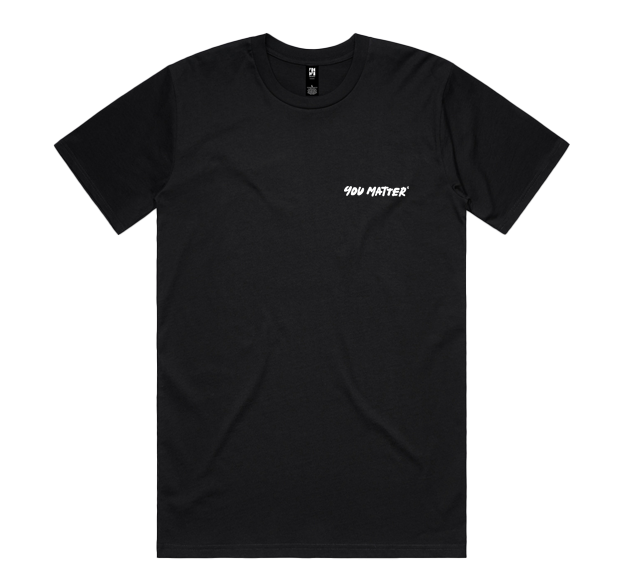 YOU MATTER MEN'S TEE - GRID DESIGN