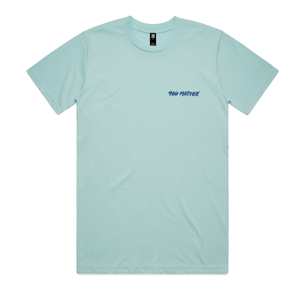 YOU MATTER MEN'S TEE - GRID DESIGN