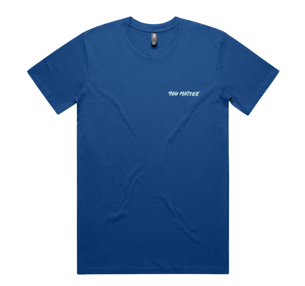 YOU MATTER MEN'S TEE - GRID DESIGN