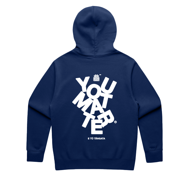 YOU MATTER MEN'S HOODIE - SCATTER DESIGN