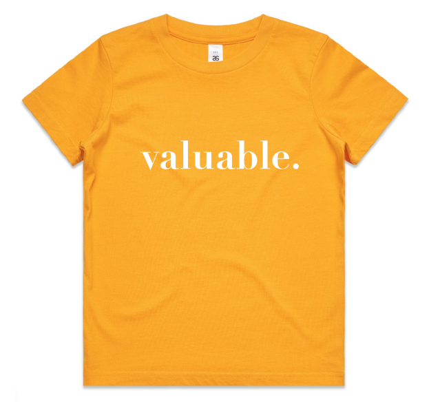 VALUABLE KID’S TEE