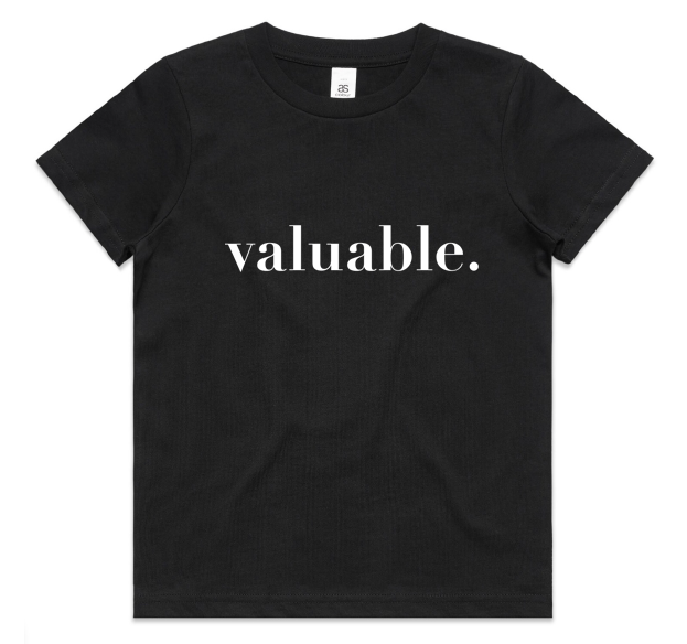 VALUABLE KID’S TEE