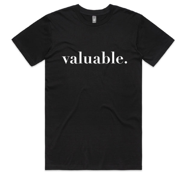 VALUABLE MEN’S TEE
